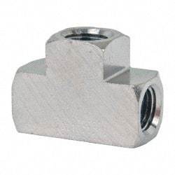 Value Collection - 1/4" Internal Pipe, Brass Union Tee - FNPT - Apex Tool & Supply
