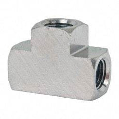 Value Collection - 1/4" Internal Pipe, Brass Union Tee - FNPT - Apex Tool & Supply