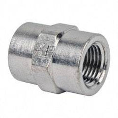 Value Collection - 1/8" Internal Pipe, Brass Coupling - FNPT - Apex Tool & Supply