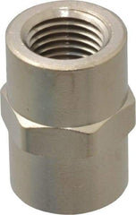 Value Collection - 1/4" Internal Pipe, Brass Coupling - FNPT - Apex Tool & Supply