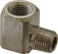 Value Collection - 1/8" Internal Pipe, Brass 90° Street Elbow - FNPT x MNPT - Apex Tool & Supply