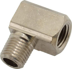 Value Collection - 1/4" Internal Pipe, Brass 90° Street Elbow - FNPT x MNPT - Apex Tool & Supply