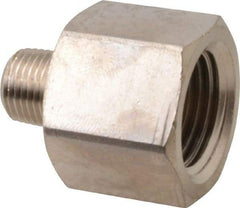 Value Collection - 3/8 x 1/8" Internal Pipe, Brass Adapter - FNPT x MNPT - Apex Tool & Supply