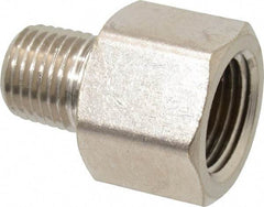 Value Collection - 3/8 x 1/4" Internal Pipe, Brass Adapter - FNPT x MNPT - Apex Tool & Supply