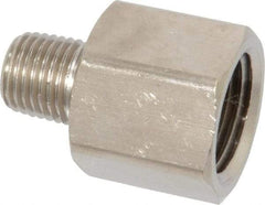 Value Collection - 1/2 x 1/4" Internal Pipe, Brass Adapter - FNPT x MNPT - Apex Tool & Supply