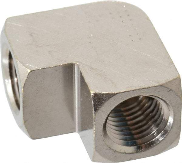 Value Collection - 1/4" Internal Pipe, Brass 90° Street Elbow - FNPT - Apex Tool & Supply