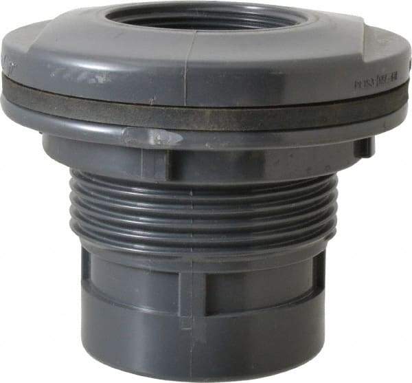 Value Collection - 2" PVC Plastic Pipe Tank Adapter - Schedule 80, FIPT x FIPT End Connections - Apex Tool & Supply