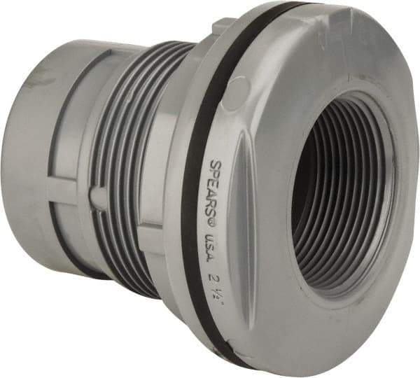 Value Collection - 2-1/2" CPVC Plastic Pipe Tank Adapter - Schedule 80, FIPT x FIPT End Connections - Apex Tool & Supply