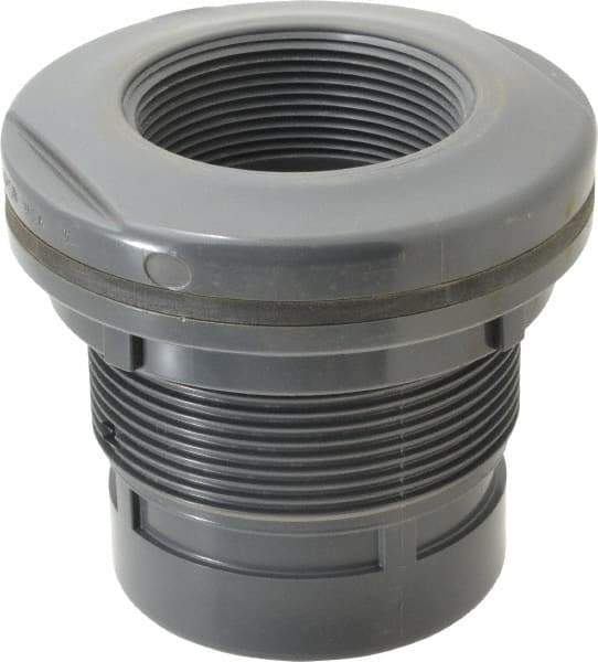 Value Collection - 3" PVC Plastic Pipe Tank Adapter - Schedule 80, FIPT x FIPT End Connections - Apex Tool & Supply