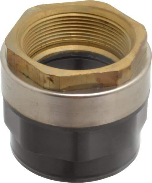 Value Collection - 2" PVC Plastic Pipe Female Adapter - Schedule 80, PVC Slip x Brass Fipt End Connections - Apex Tool & Supply