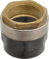 Value Collection - 2" PVC Plastic Pipe Female Adapter - Schedule 80, PVC Slip x Brass Fipt End Connections - Apex Tool & Supply