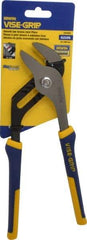 Irwin - 10" OAL, 2-3/4" Max Capacity, 7 Position Groove Joint Tongue & Groove Pliers - Smooth Straight Jaws, Straight Head, ProTouch Handles - Apex Tool & Supply