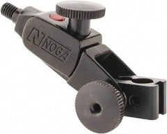 Noga - 3 Inch Long, Magnetic Indicator Base Fine Adjustment Clamp - Use With Dial and Test Indicators - Apex Tool & Supply