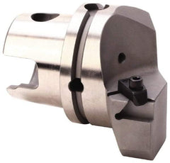 Kennametal - Insert Style NG 4L, 70mm Head Length, Left Hand Cut, Internal Modular Threading Cutting Unit Head - System Size KM80, 53mm Center to Cutting Edge, Series Top Notch - Apex Tool & Supply