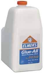 Elmer's - 50 Gal Drum White All Purpose Glue - 5 min Working Time, Bonds to Ceramic, Fabric, Leather, Paper & Wood - Apex Tool & Supply