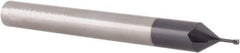 Carmex - M5x0.80 Thread, 1/4" Shank Diam, TiAlN Coating, Solid Carbide Straight Flute Thread Mill - 3 Flutes, 2-1/2" OAL - Apex Tool & Supply