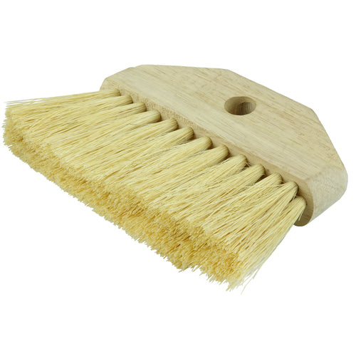 6″ Whitewash Brush, 2-5/8″ Trim Length, White Tampico Fill - Apex Tool & Supply