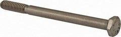 Value Collection - 1/4-20 UNC, 3-1/4" Length Under Head Hex Head Cap Screw - Partially Threaded, Grade 18-8 Stainless Steel, Uncoated, 7/16" Hex - Apex Tool & Supply
