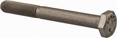 Value Collection - 1/4-28 UNF, 2-1/4" Length Under Head Hex Head Cap Screw - Partially Threaded, Grade 18-8 Stainless Steel, Uncoated, 7/16" Hex - Apex Tool & Supply