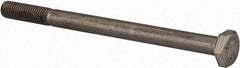 Value Collection - 1/4-28 UNF, 3-1/2" Length Under Head Hex Head Cap Screw - Partially Threaded, Grade 18-8 Stainless Steel, Uncoated, 7/16" Hex - Apex Tool & Supply