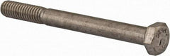 Value Collection - 5/16-18 UNC, 3-1/4" Length Under Head Hex Head Cap Screw - Partially Threaded, Grade 18-8 Stainless Steel, Uncoated, 1/2" Hex - Apex Tool & Supply