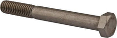 Value Collection - 3/8-16 UNC, 3-1/4" Length Under Head Hex Head Cap Screw - Partially Threaded, Grade 18-8 Stainless Steel, Uncoated, 9/16" Hex - Apex Tool & Supply