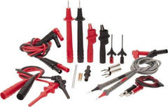 Fluke - 11 Piece, Test Lead Set - 600 Volt Max - Apex Tool & Supply