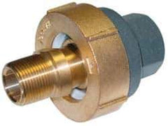 Barco - 3-1/8" Pipe, 3-1/8" Flange Thickness, Straight Casing, Straight Ball Swivel Joint - Bronze Ball & Nut with Iron Body, 340 psi Water, 240 psi Steam, Size Code 12, NPT Ends - Apex Tool & Supply