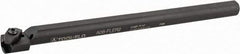 Tool-Flo - Internal Thread, Right Hand Cut, 1/2" Shank Width x 1/2" Shank Height Indexable Threading Toolholder - 8" OAL, FL 2L Insert Compatibility, A08 Toolholder, Series Flo-Lock - Apex Tool & Supply