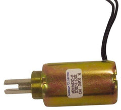 Guardian Electric - 67 Milliamp, 1/8 to 1 Inch Stroke, Pull Force, C Frame Electrical Solenoid - 120 VAC Volt, Quick Connect, 1.13 Inch Long - Apex Tool & Supply