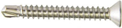 Value Collection - #8, Flat Head, Phillips Drive, 5/8" OAL, #2 Point, Self Drilling Screw - Grade 410 Stainless Steel - Apex Tool & Supply