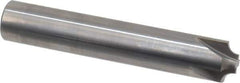 Hertel - 5/32" Radius, 5/8" Mill Diam, 4 Flute Solid Carbide Corner Rounding End Mill - Single End, Uncoated, 3-1/2" OAL, 5/8" Shank Diam - Apex Tool & Supply