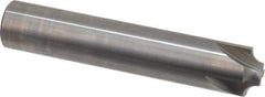 Hertel - 3/16" Radius, 3/4" Mill Diam, 4 Flute Solid Carbide Corner Rounding End Mill - Single End, Uncoated, 3/8" Tip Diam, 4" OAL, 3/4" Shank Diam - Apex Tool & Supply