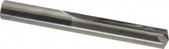 Hertel - 23/64", 140° Point, Solid Carbide Straight Flute Drill Bit - Apex Tool & Supply