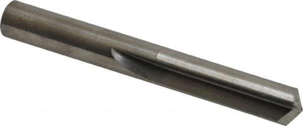 Hertel - 29/64", 140° Point, Solid Carbide Straight Flute Drill Bit - Apex Tool & Supply