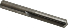 Hertel - 29/64", 140° Point, Solid Carbide Straight Flute Drill Bit - Apex Tool & Supply