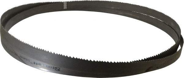 Starrett - 4 to 6 TPI, 14' 6" Long x 1" Wide x 0.035" Thick, Welded Band Saw Blade - Bi-Metal, Toothed Edge, Modified Tooth Set, Contour Cutting - Apex Tool & Supply