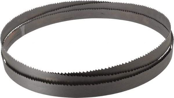 Starrett - 4 to 6 TPI, 11' Long x 1" Wide x 0.035" Thick, Welded Band Saw Blade - Bi-Metal, Toothed Edge, Modified Tooth Set, Contour Cutting - Apex Tool & Supply
