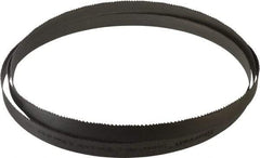 Starrett - 5 to 8 TPI, 12' Long x 1" Wide x 0.035" Thick, Welded Band Saw Blade - Bi-Metal, Toothed Edge, Modified Tooth Set, Contour Cutting - Apex Tool & Supply