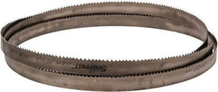 Starrett - 3 to 4 TPI, 14' 6" Long x 1-1/4" Wide x 0.042" Thick, Welded Band Saw Blade - Bi-Metal, Toothed Edge, Modified Tooth Set, Contour Cutting - Apex Tool & Supply