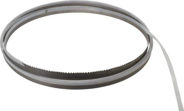 Starrett - 5 to 8 TPI, 11' 6" Long x 3/4" Wide x 0.035" Thick, Welded Band Saw Blade - Bi-Metal, Toothed Edge, Modified Tooth Set, Contour Cutting - Apex Tool & Supply