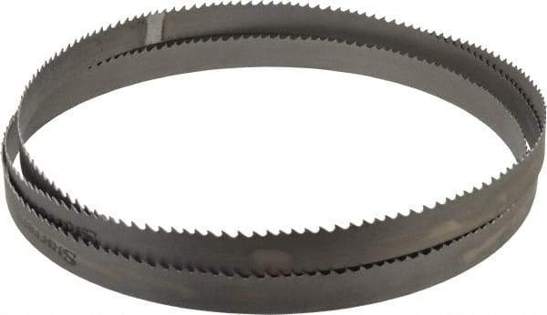 Starrett - 3 to 4 TPI, 10' 6" Long x 1" Wide x 0.035" Thick, Welded Band Saw Blade - Bi-Metal, Toothed Edge, Modified Tooth Set, Contour Cutting - Apex Tool & Supply