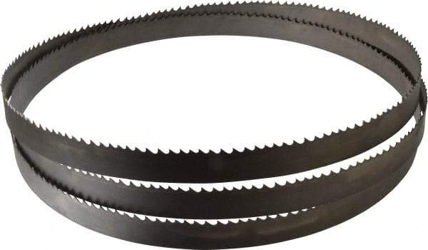 Starrett - 3 to 4 TPI, 11' Long x 1" Wide x 0.035" Thick, Welded Band Saw Blade - Bi-Metal, Toothed Edge, Modified Tooth Set, Contour Cutting - Apex Tool & Supply