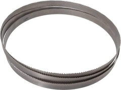 Starrett - 5 to 8 TPI, 10' 10-1/2" Long x 1" Wide x 0.035" Thick, Welded Band Saw Blade - Bi-Metal, Toothed Edge, Modified Tooth Set, Contour Cutting - Apex Tool & Supply
