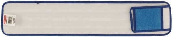 Rubbermaid - Microfiber 24" Wet Mop Pad with Scrubber - Apex Tool & Supply