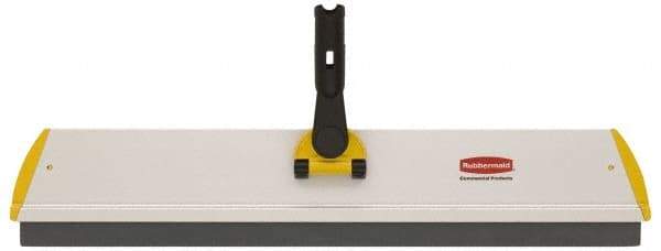 Rubbermaid - 24.1" Long x 4-1/2" Wide Aluminum Squeegee Frame - Yellow, Quick Connect - Apex Tool & Supply