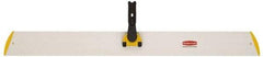 Rubbermaid - 36.1" Long x 3-1/2" Wide Aluminum Dust Mop Frame - Yellow, Quick Connect - Apex Tool & Supply
