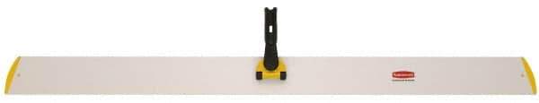 Rubbermaid - 48.1" Long x 3-1/2" Wide Aluminum Dust Mop Frame - Yellow, Quick Connect - Apex Tool & Supply