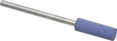 Value Collection - 5mm Max Diam x 15mm Long, Cylinder, Rubberized Point - Very Fine Grade, Ceramic, Mounted - Apex Tool & Supply