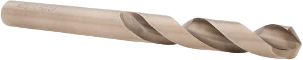 Hertel - 1-5/32" Drill, 135° Point, Cobalt Silver Deming & Reduced Shank Drill Bit - Apex Tool & Supply